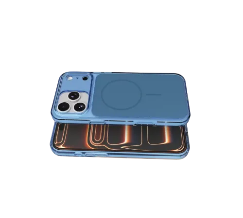 Apple iPhone 17 Pro Max Bruma Magsafe Kapak - Mavi