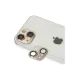 Apple iPhone 13 Pers Alüminyum Kamera Lens - Gold