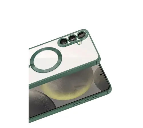 Samsung Galaxy S26 Plus Kross Magneticsafe Kapak - Koyu Yeşil