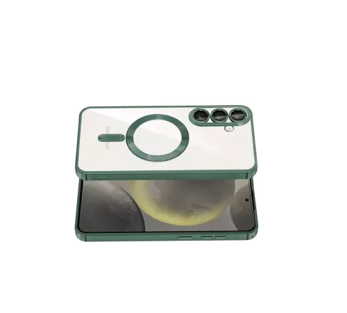 Samsung Galaxy S26 Plus Kross Magneticsafe Kapak - Koyu Yeşil