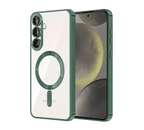 Samsung Galaxy S26 Plus Kross Magneticsafe Kapak - Koyu Yeşil