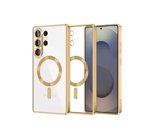 Samsung Galaxy S26 Ultra Kross Magneticsafe Kapak - Gold