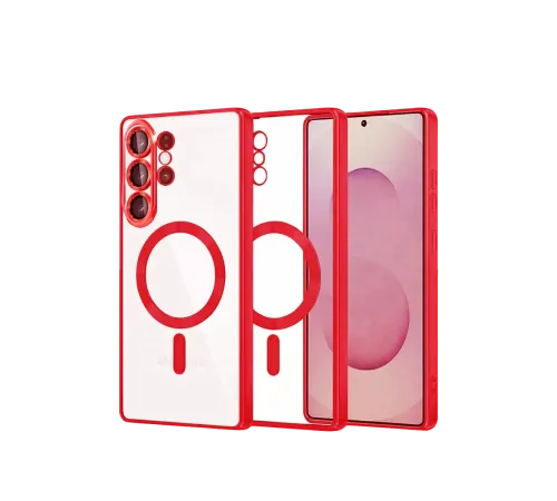 Samsung Galaxy S26 Ultra Kross Magneticsafe Kapak - Kırmızı