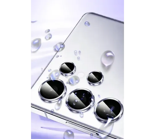 Samsung Galaxy S26 Bilvis Titan Kamera Lens - Gümüş