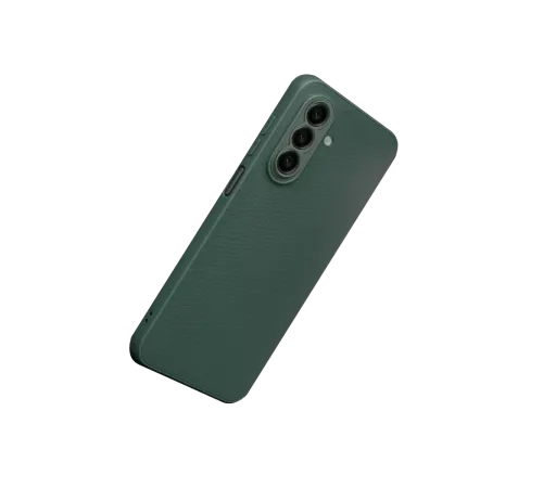 Samsung Galaxy A37 5G Thermax Silikon Kılıf - Koyu Yeşil