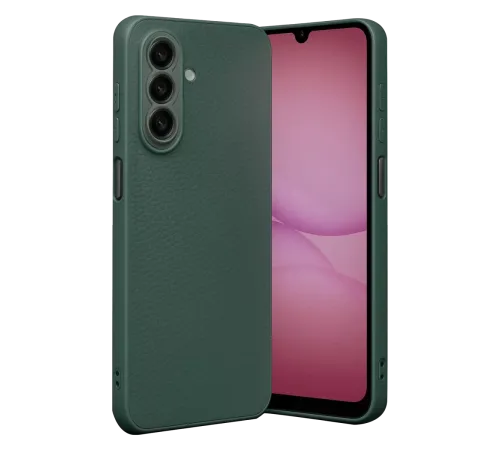 Samsung Galaxy A37 5G Thermax Silikon Kılıf - Koyu Yeşil