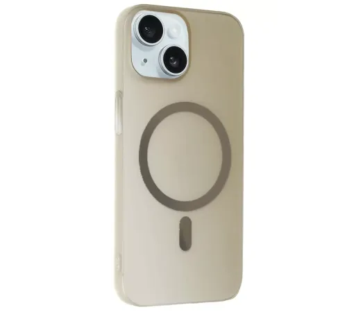 iPhone 15 Plus Tuna PC Slim Magsafe Kapak - Titan Gri