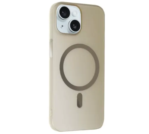iPhone 15 Plus Tuna PC Slim Magsafe Kapak - Titan Gri
