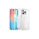 iPhone 15 Pro Max Kılıf Alfa Magsafe Standlı Kapak - Şeffaf