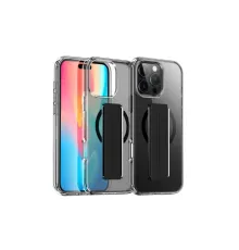 iPhone 16 Pro Max Kılıf Alfa Magsafe Standlı Kapak - Siyah