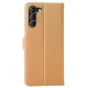 Samsung Galaxy S23 Plus Trend S Plus Kapaklı Kılıf - Gold