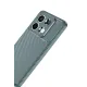 Xiaomi Redmi Note 13 Pro 4G Kılıf Auto Focus Karbon Kapak - Gri