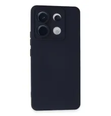 Xiaomi Redmi Note 13 Pro 5G Kılıf Nano içi Kadife Silikon - Lacivert