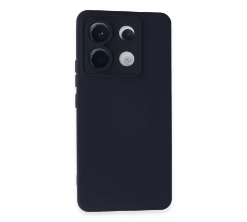 Xiaomi Redmi Note 13 Pro 5G Kılıf Nano içi Kadife Silikon - Lacivert