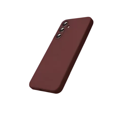 Samsung Galaxy A57 5G First Silikon - Bordo