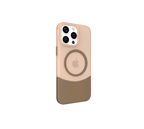 iPhone 14 Pro Max PC Suit Magsafe Kapak - Kahverengi