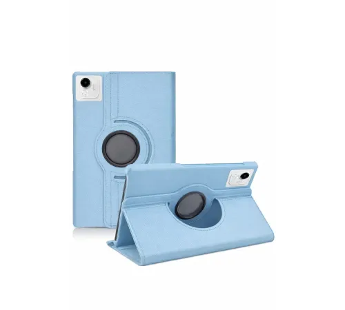 Huawei Honor Pad X9A 360 Tablet Deri Kılıf - Turkuaz