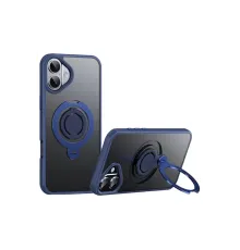 iPhone 16 Avatar 360 Dönen Magsafe Kapak - Lacivert