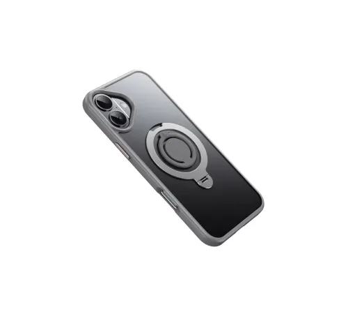 iPhone 16 Avatar 360 Dönen Magsafe Kapak - Titan Gri
