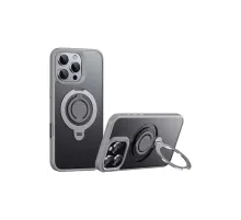 iPhone 16 Pro Max Avatar 360 Dönen Magsafe Kapak - Titan Gri
