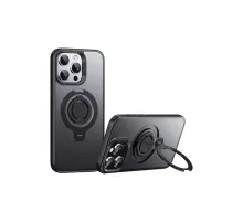 iPhone 15 Pro Max Avatar 360 Dönen Magsafe Kapak - Siyah