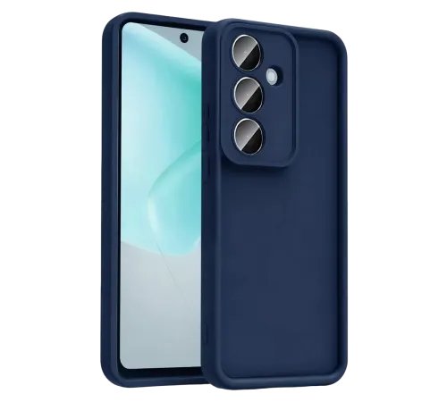 Samsung Galaxy A57 5G Viera Silikon - Lacivert
