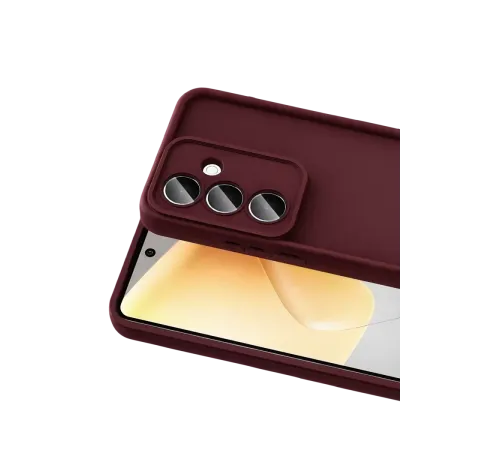 Samsung Galaxy A57 5G Viera Silikon - Bordo