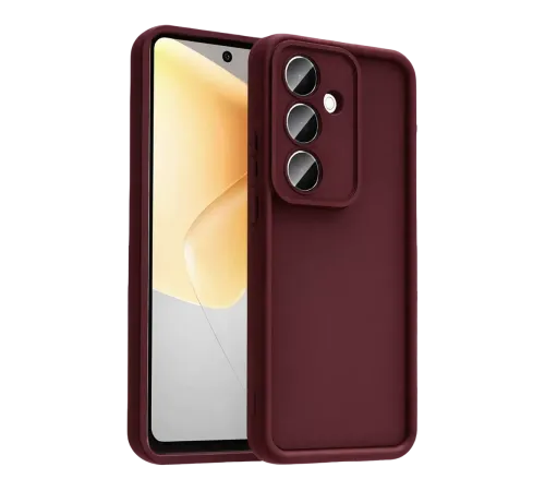 Samsung Galaxy A57 5G Viera Silikon - Bordo