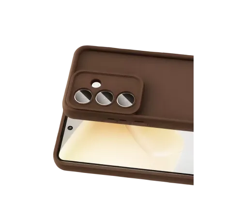 Samsung Galaxy A57 5G Viera Silikon - Kahverengi