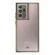 Samsung Galaxy Note 20 Ultra Kılıf Liva Lens Silikon - Yeşil