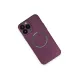 Apple iPhone 14 Pro Kılıf Jack Magneticsafe Lens Silikon - Mürdüm