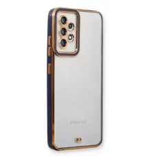 Samsung Galaxy A33 5G Kılıf Liva Lens Silikon - Mavi