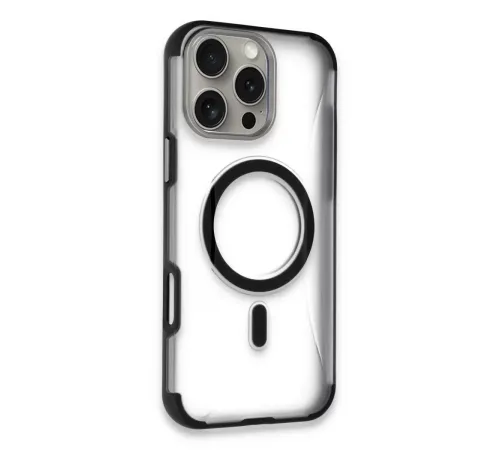 iPhone 16 Pro Max Hilton Magsafe Kapak - Siyah