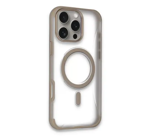 iPhone 16 Pro Max Hilton Magsafe Kapak - Gold