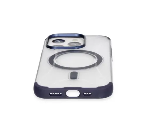 iPhone 15 Pro Hilton Magsafe Kapak - Lacivert