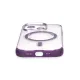 iPhone 15 Pro Hilton Magsafe Kapak - Derin Mor