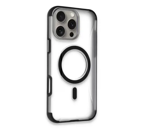 iPhone 16 Pro Hilton Magsafe Kapak - Siyah