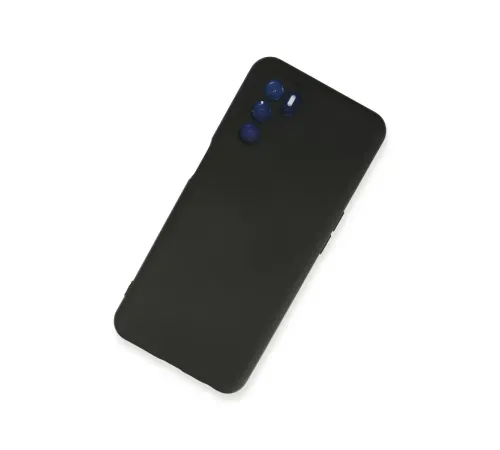 A16 Kılıf Nano içi Kadife Silikon - Siyah