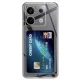 Xiaomi Poco X6 Kılıf Kart Şeffaf Silikon - Şeffaf