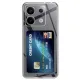 Xiaomi Poco X6 Kılıf Kart Şeffaf Silikon - Şeffaf
