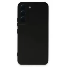 Samsung Galaxy S22 Kılıf Nano içi Kadife Silikon - Siyah