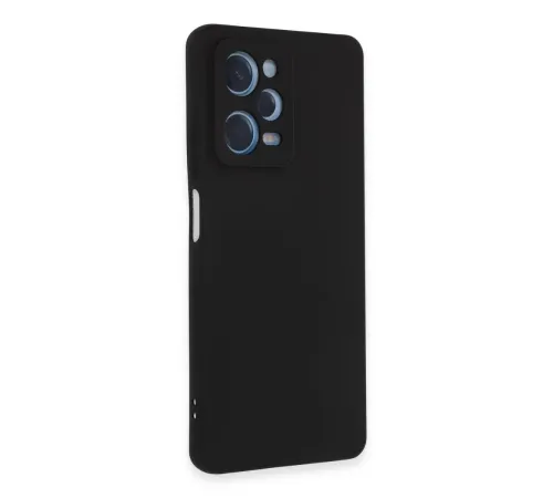 Xiaomi Redmi Note 12 Pro 5G Kılıf Nano içi Kadife Silikon - Siyah