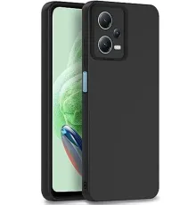 Xiaomi Redmi Note 12 Pro 5G Kılıf Nano içi Kadife Silikon - Siyah