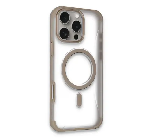 iPhone 14 Pro Max Hilton Magsafe Kapak - Gold