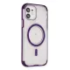 iPhone 12 Hilton Magsafe Kapak - Derin Mor