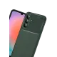 Samsung Galaxy A37 5G Auto Focus Karbon Kapak - Koyu Yeşil