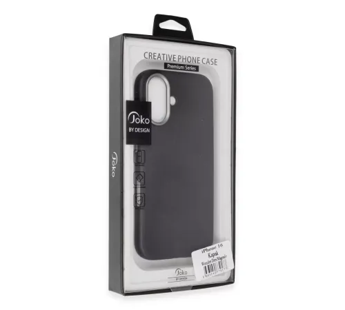 iPhone 16 Wonder Deri Magsafe Kapak - Titan Gri