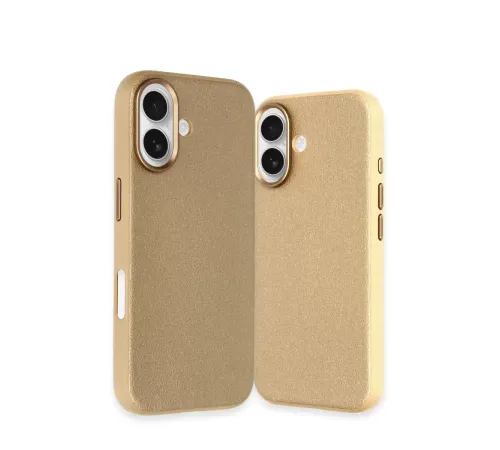 iPhone 16 Wonder Deri Magsafe Kapak - Bronz