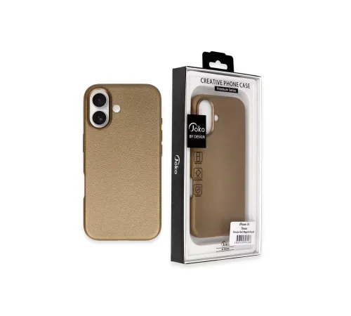 iPhone 16 Wonder Deri Magsafe Kapak - Bronz