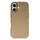 iPhone 16 Wonder Deri Magsafe Kapak - Bronz
